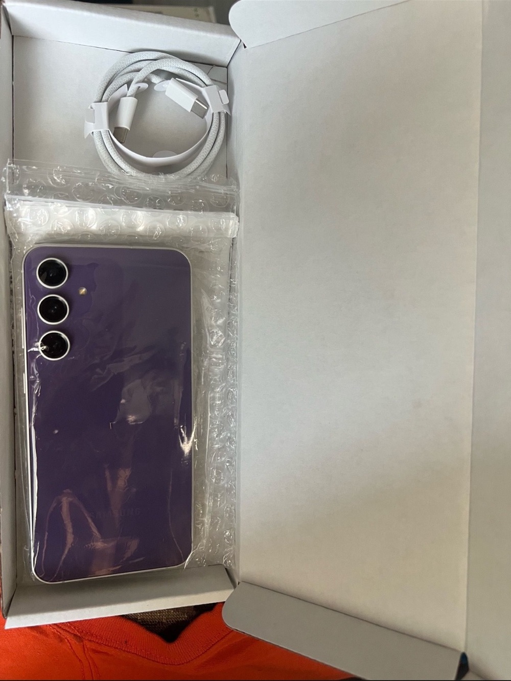 Purple Smartphone with Triple Camera - Unbranded